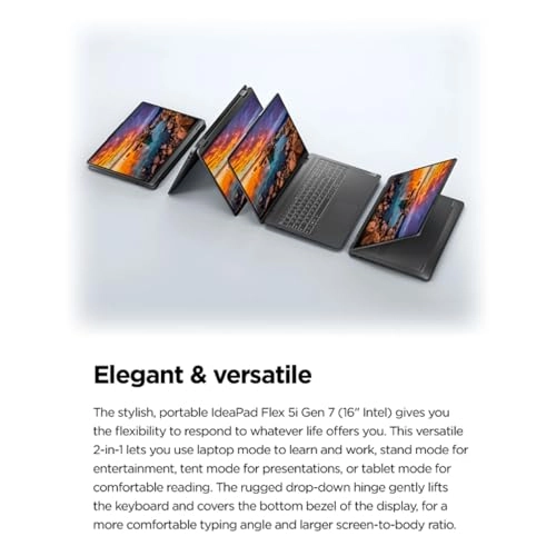 IdeaPad Flex 5 - 16'' Core i7-1255U 16GB DDR4 1TB SSD