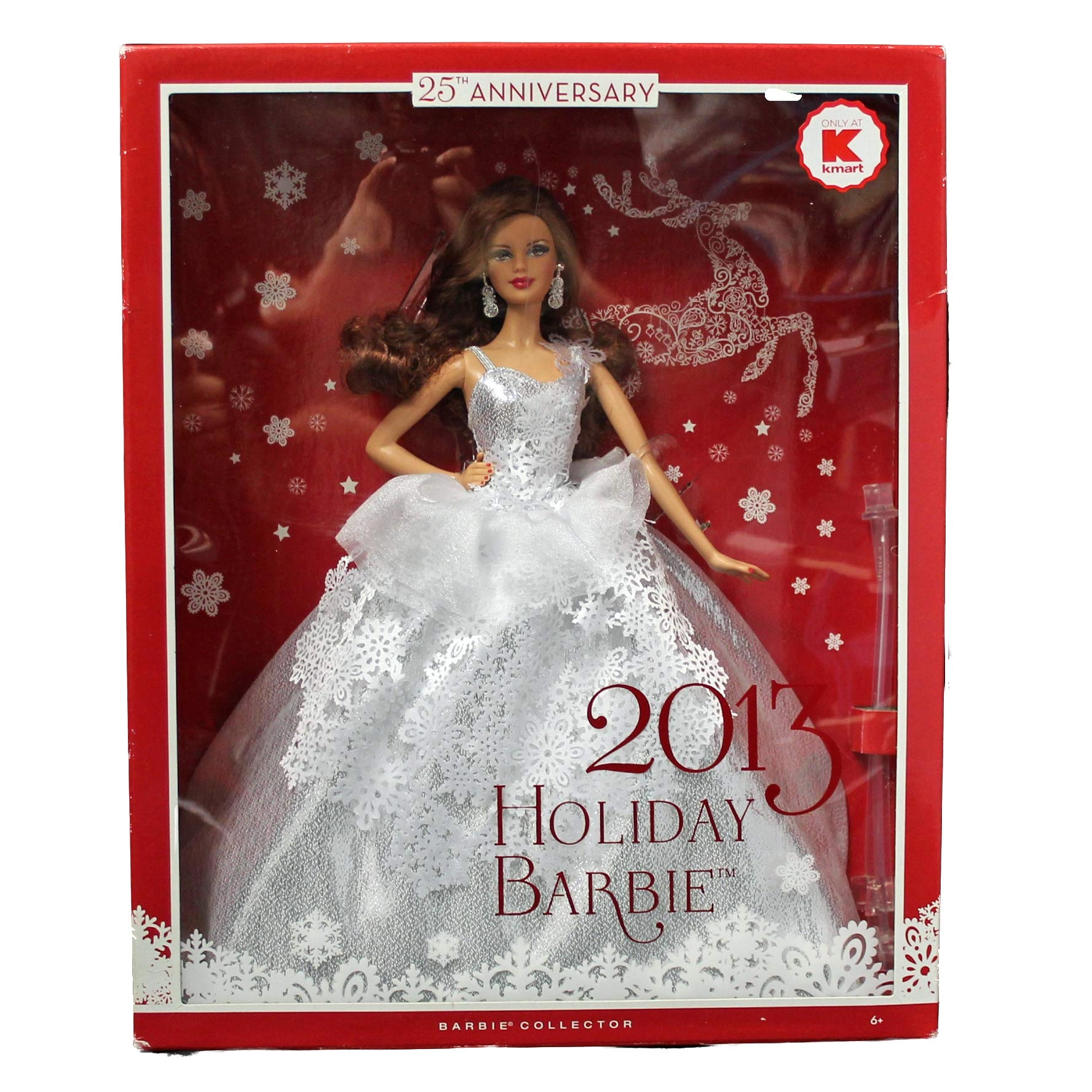 Mattel Holiday Barbie 25th Anniversary - 2013 Auburn