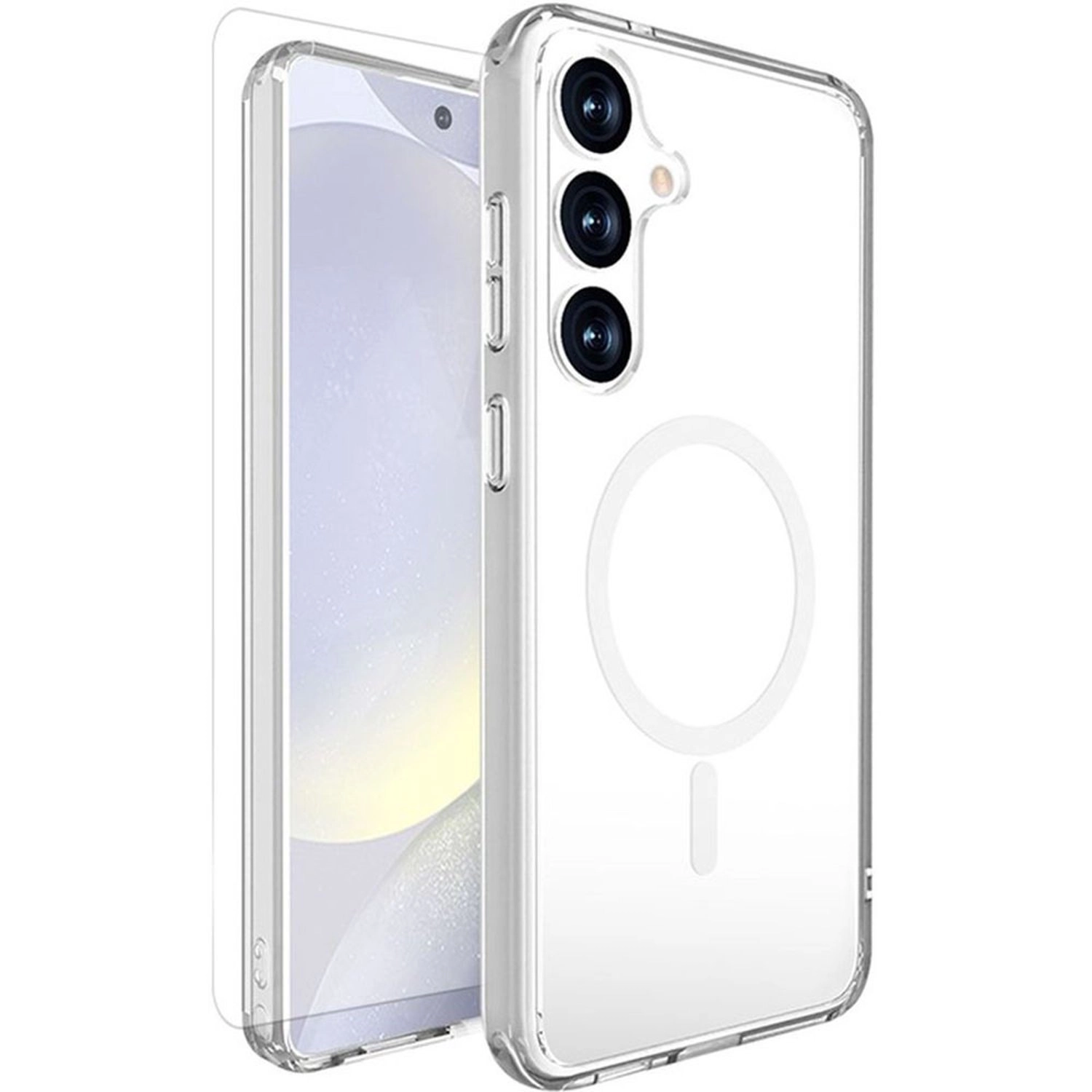 Case With Screen Protector - Case Screen Protector for Samsung Galaxy S25 Plus