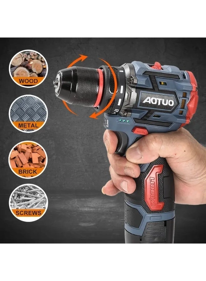 Cordless Drill Set - 4.0Ah 18V