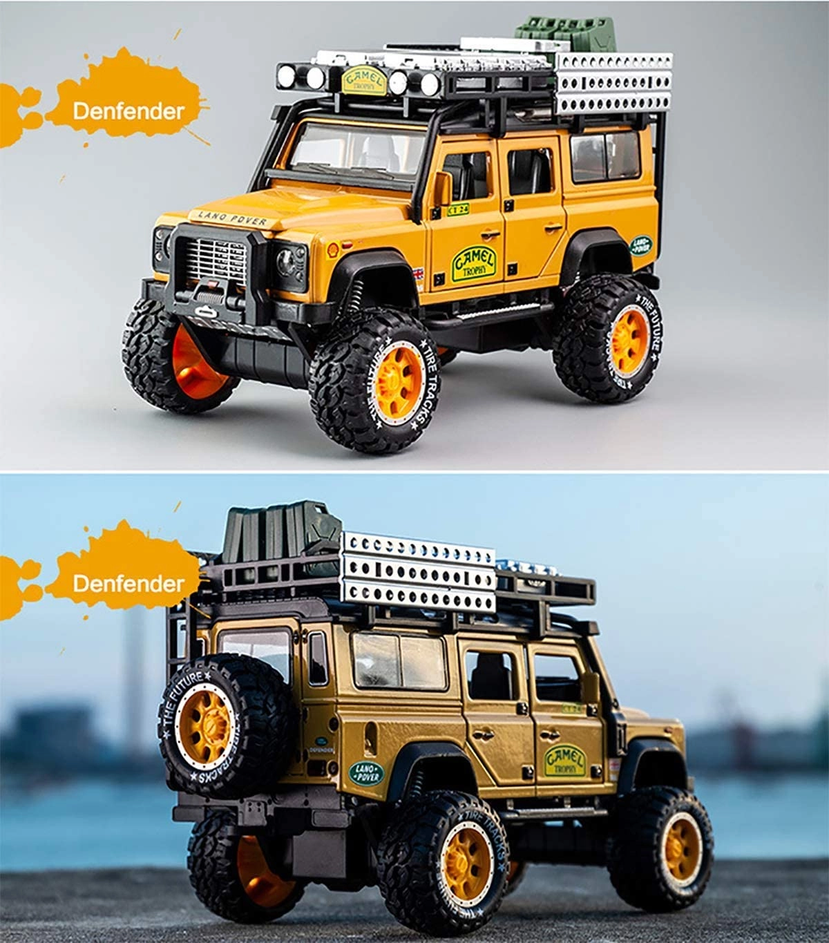 Camel Trophy Defender - 1:28 Scale 1.00 Count