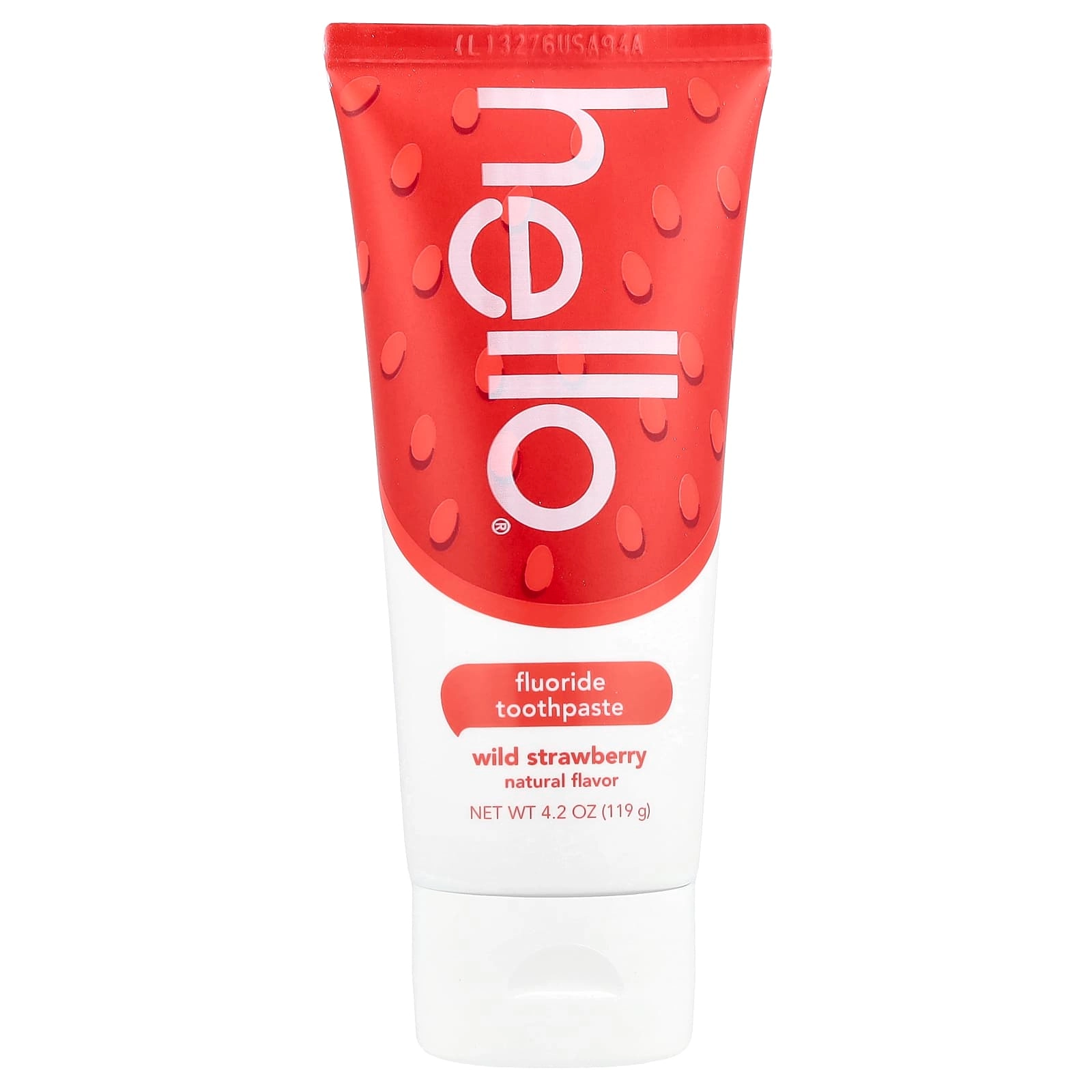 Hello Kids Fluoride Wild Strawberry Toothpaste Ages 2+ 119 g