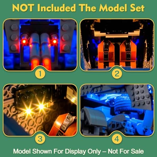 Lighting kit Compatible with LEGO 75417 AT-ST Walker - Plastic 1