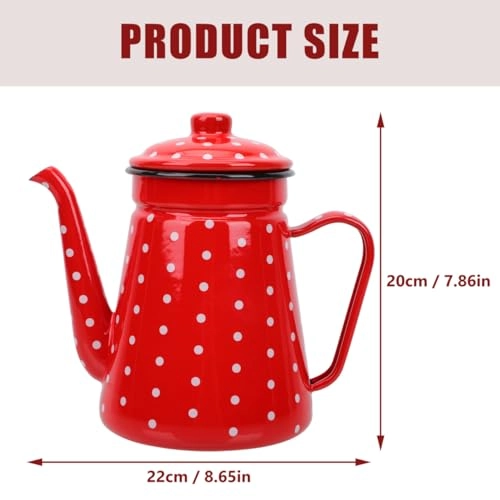 Enamelled Coffee Pot - 1.5 L