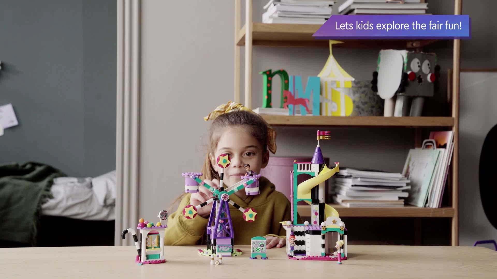 Friends Magical Funfair Ferris Wheel and Slide (41689)