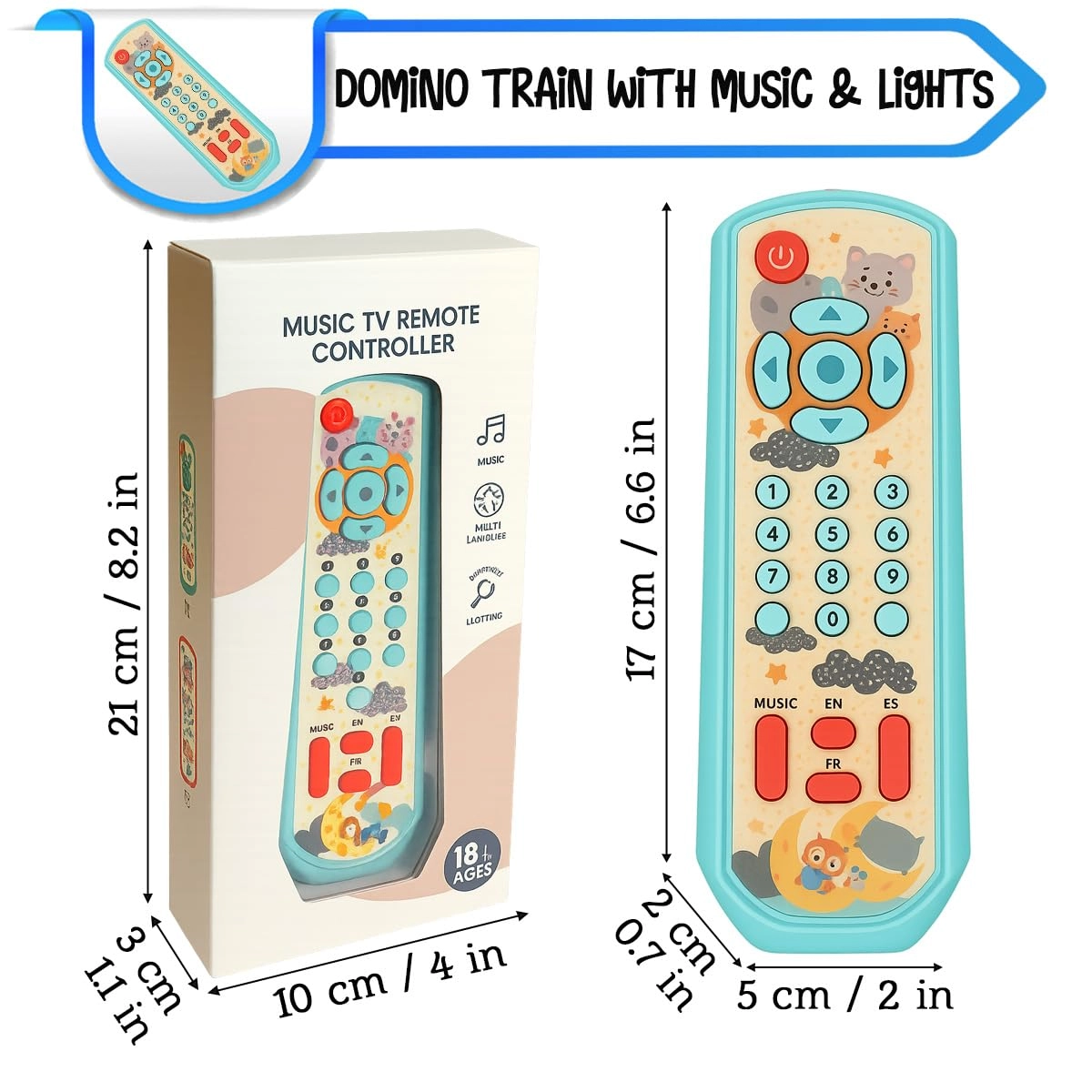 toyana Learning Remote Toy - 3 years+