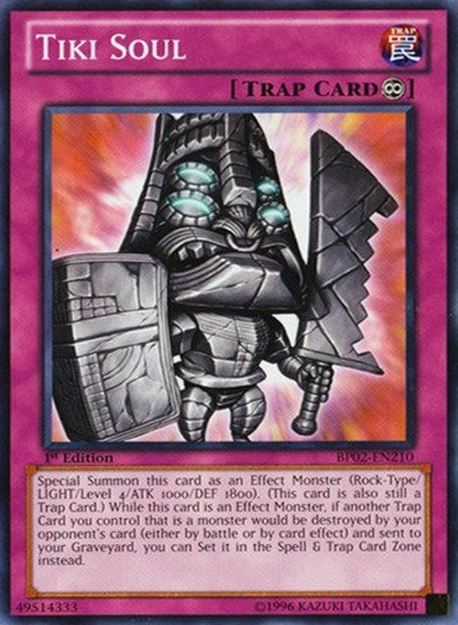 Yu-Gi-Oh! Tiki Soul BP02-EN210 - Battle Pack 2 1st Edition Common