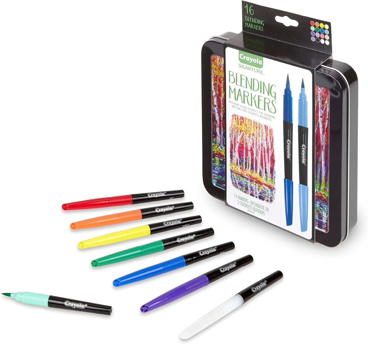 Crayola Signature Blending Markers - 16 Multi Colour