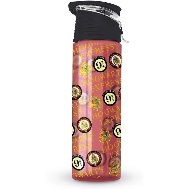 PYRAMID POSTERS Harry Potter Platform 9 3/4 Water Bottle - Soft Touch Chugger