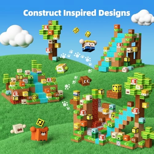 Magnetic Building Blocks - Adventures of the Lumberjack 100pcs