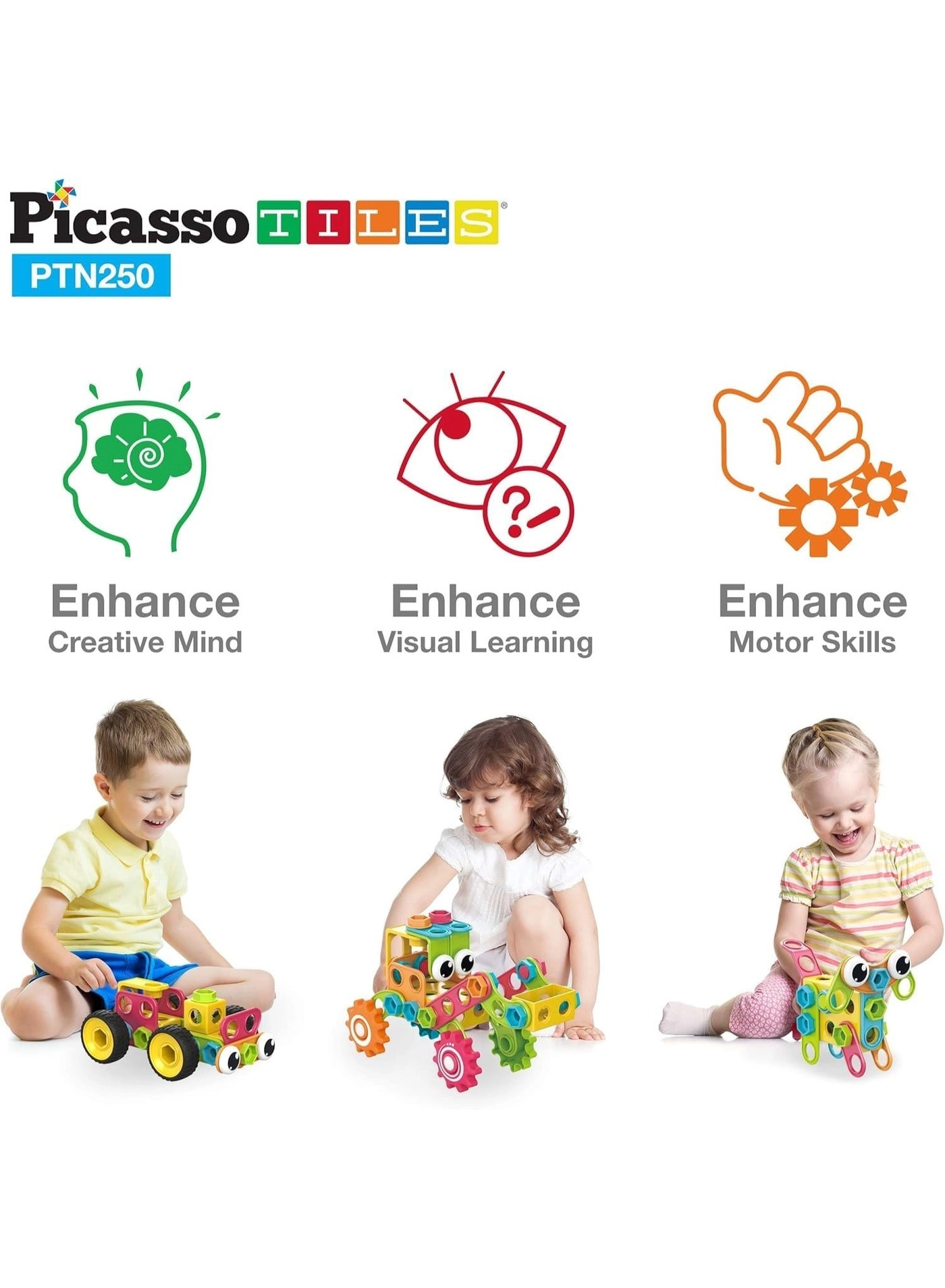 Engineering Construction Building Set - 250 pcs