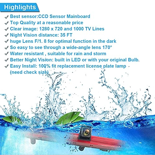 Reversing Camera - Night vision 628 x 586 pixels