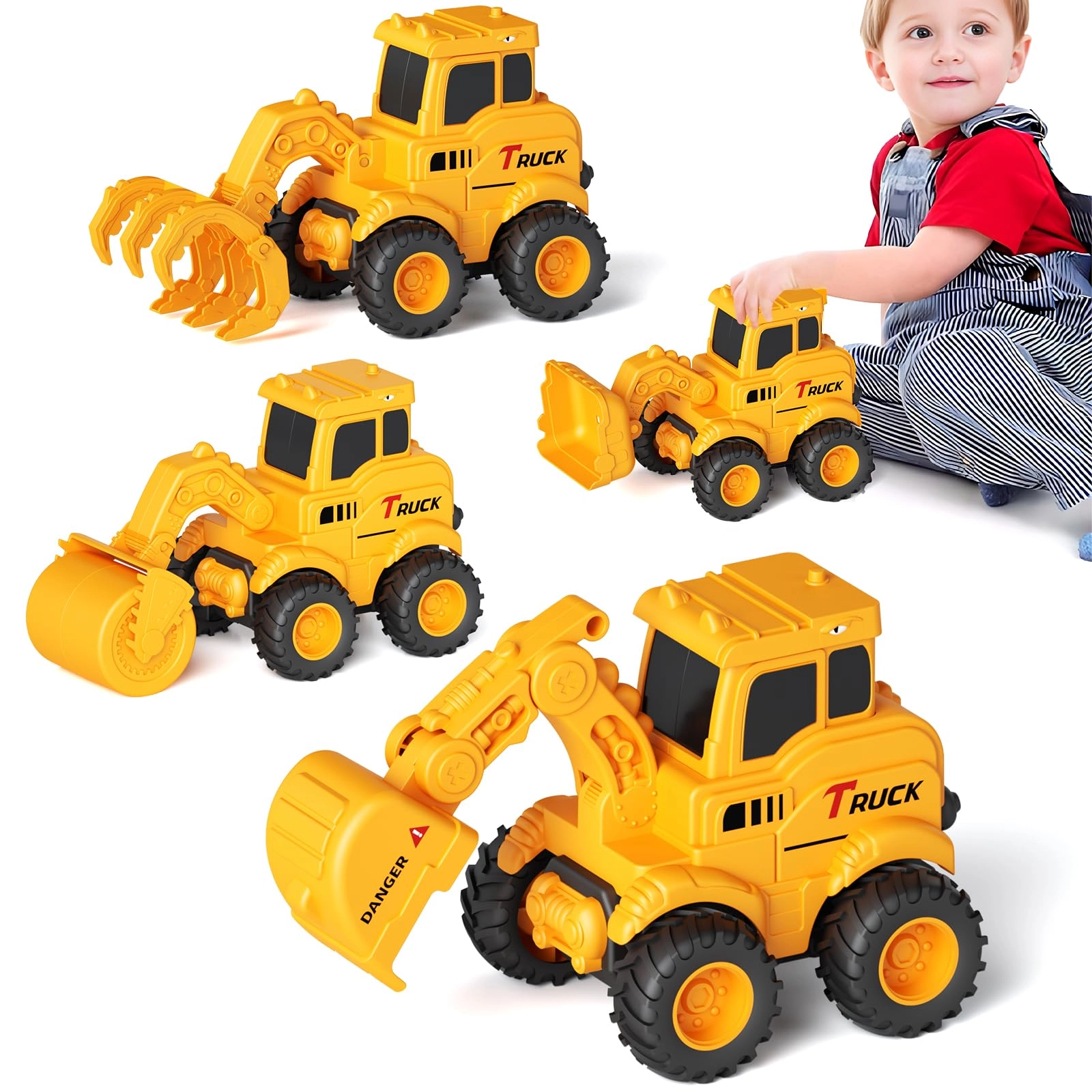 HUIJIXING Construction Toys (HC-265) - Animal Construction truck Sport