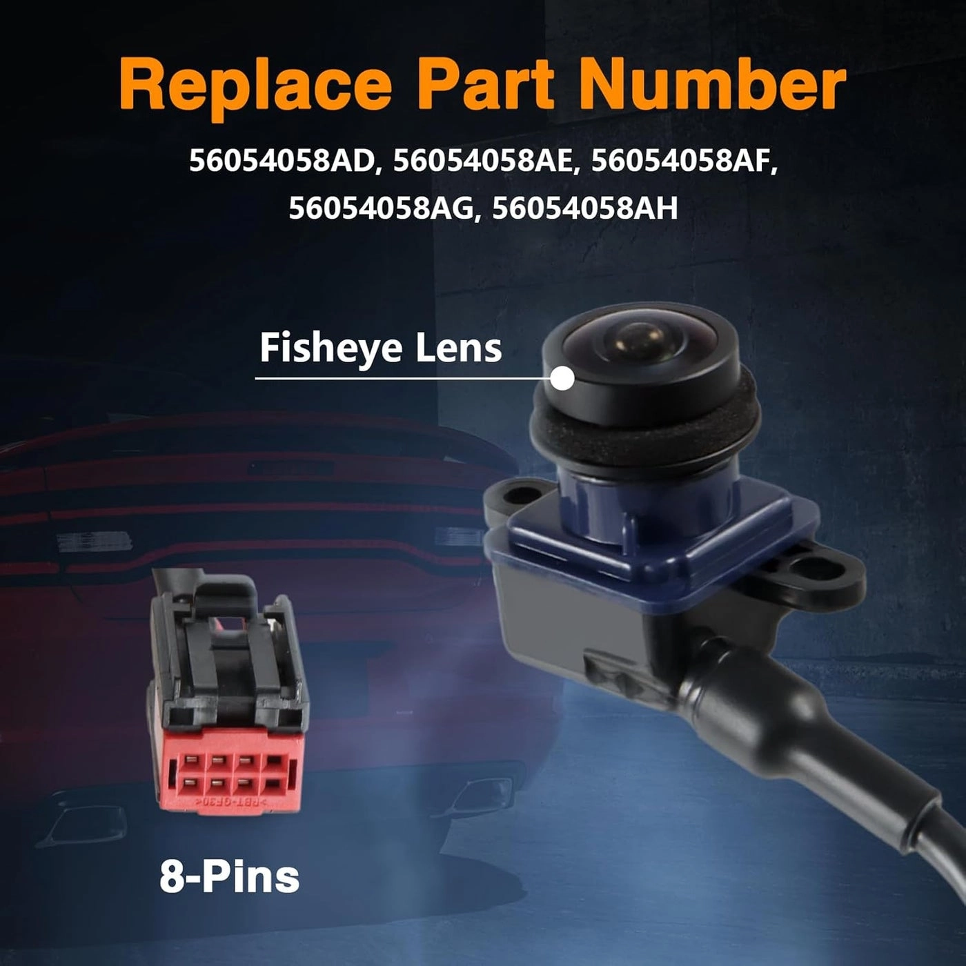 Rear View Backup Camera - 720P