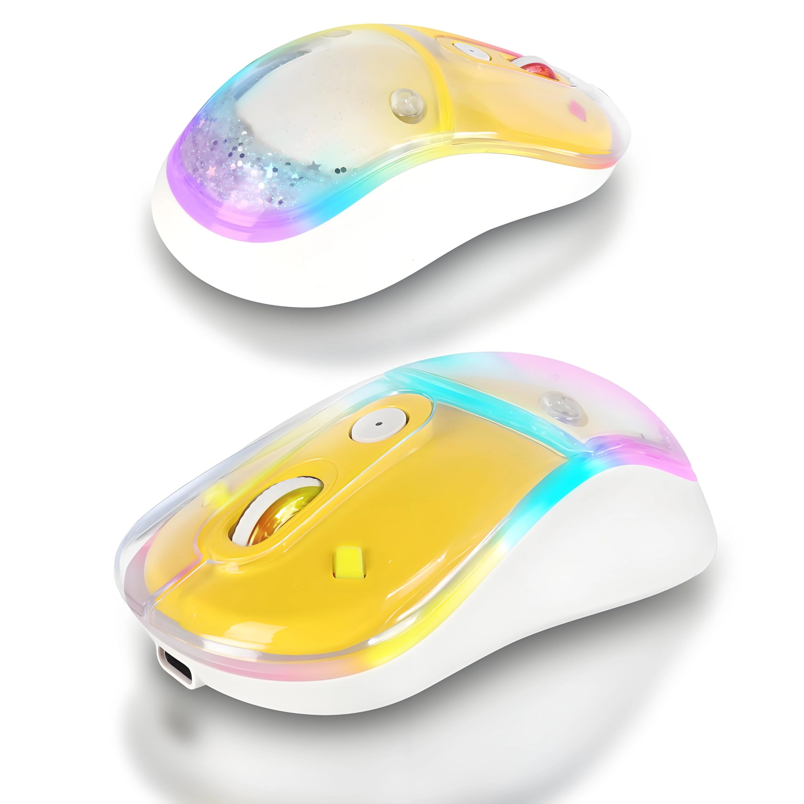 KUYHRF Cute Penguin Bluetooth Wireless Mouse - USB