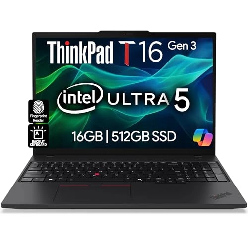 ThinkPad T16 Gen 3 21MNS0ML00 - 16'' Core Ultra 5 125U 16GB DDR5 512GB SSD
