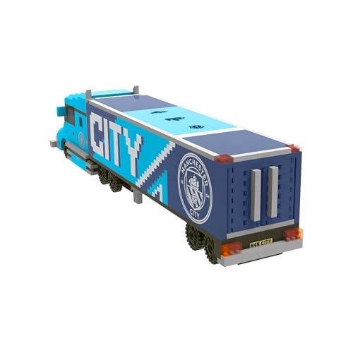 BRXLZ Bricks 3D Football Truck Construction Kit - Manchester City FC 1480 pcs