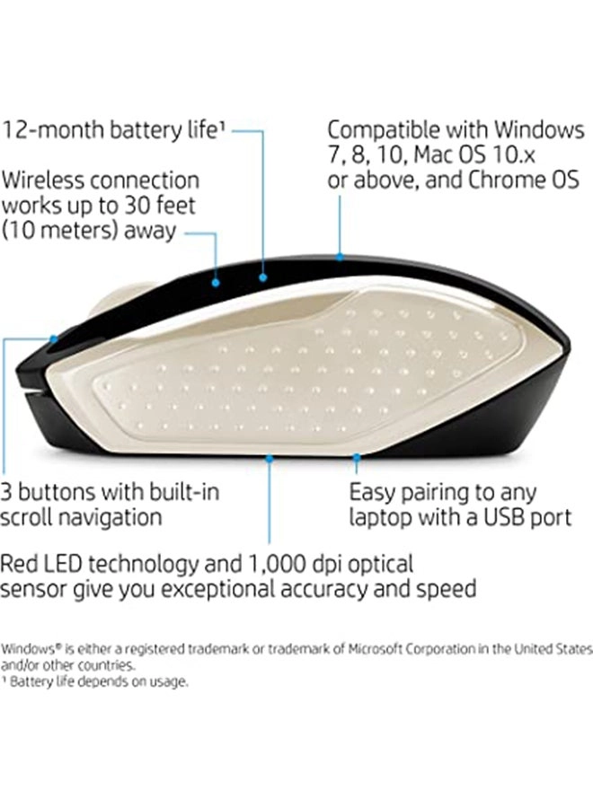 X6W31AA 200 Mouse - Wireless