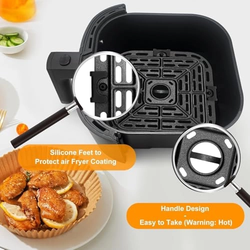 Air Fryer Grill Pan - steel 1 piece(s)