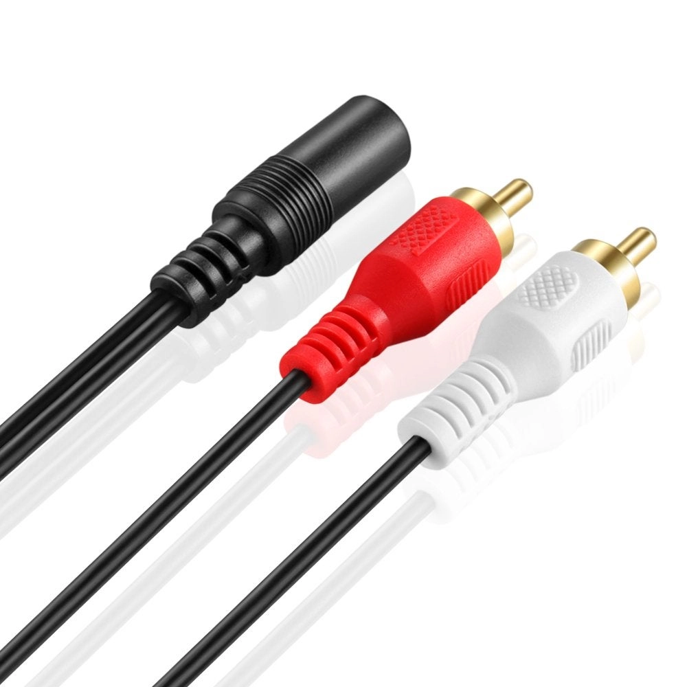 3.5mm to RCA Stereo Audio Cable Adapter
