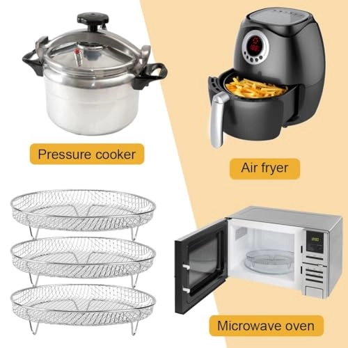 Air Fryer Rack - Stainless Steel 3 piece(s)