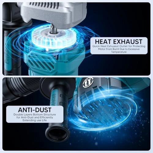 SDS-Max Demolition Hammer - 1300 watts