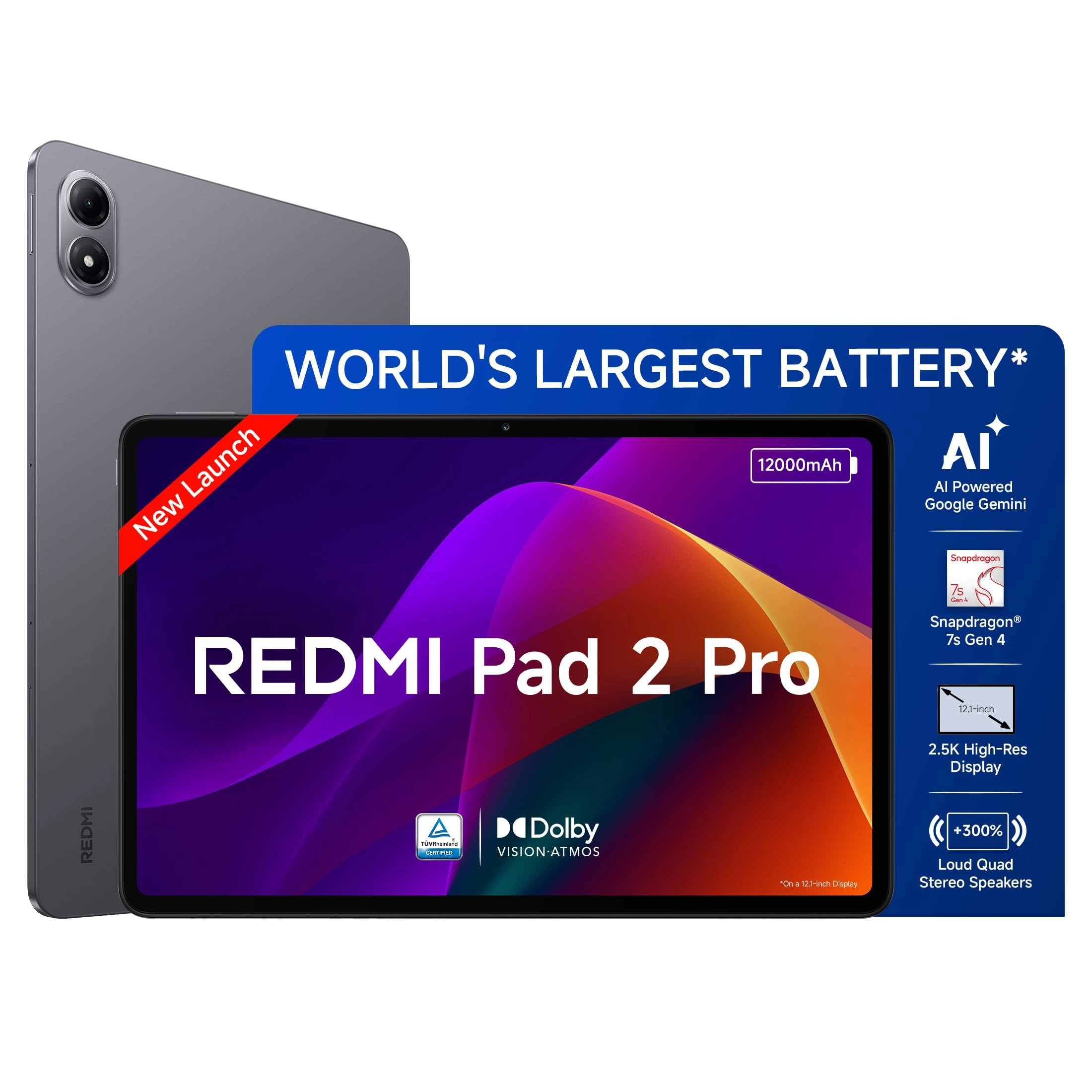 Redmi Pad 2 Pro - 128GB 12.1"