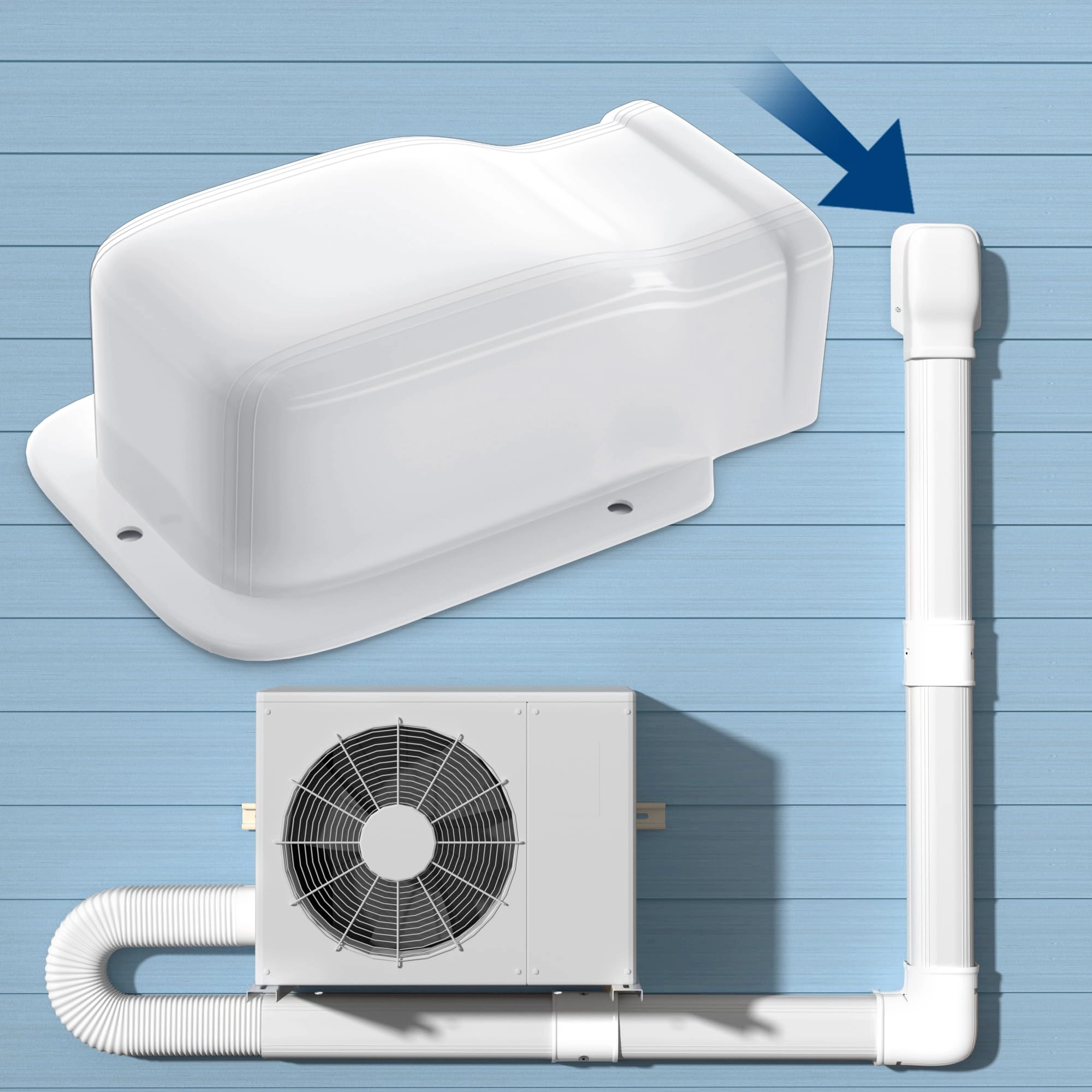 Nouscan Level Bend Cover - 7000BTU - 36000BTU