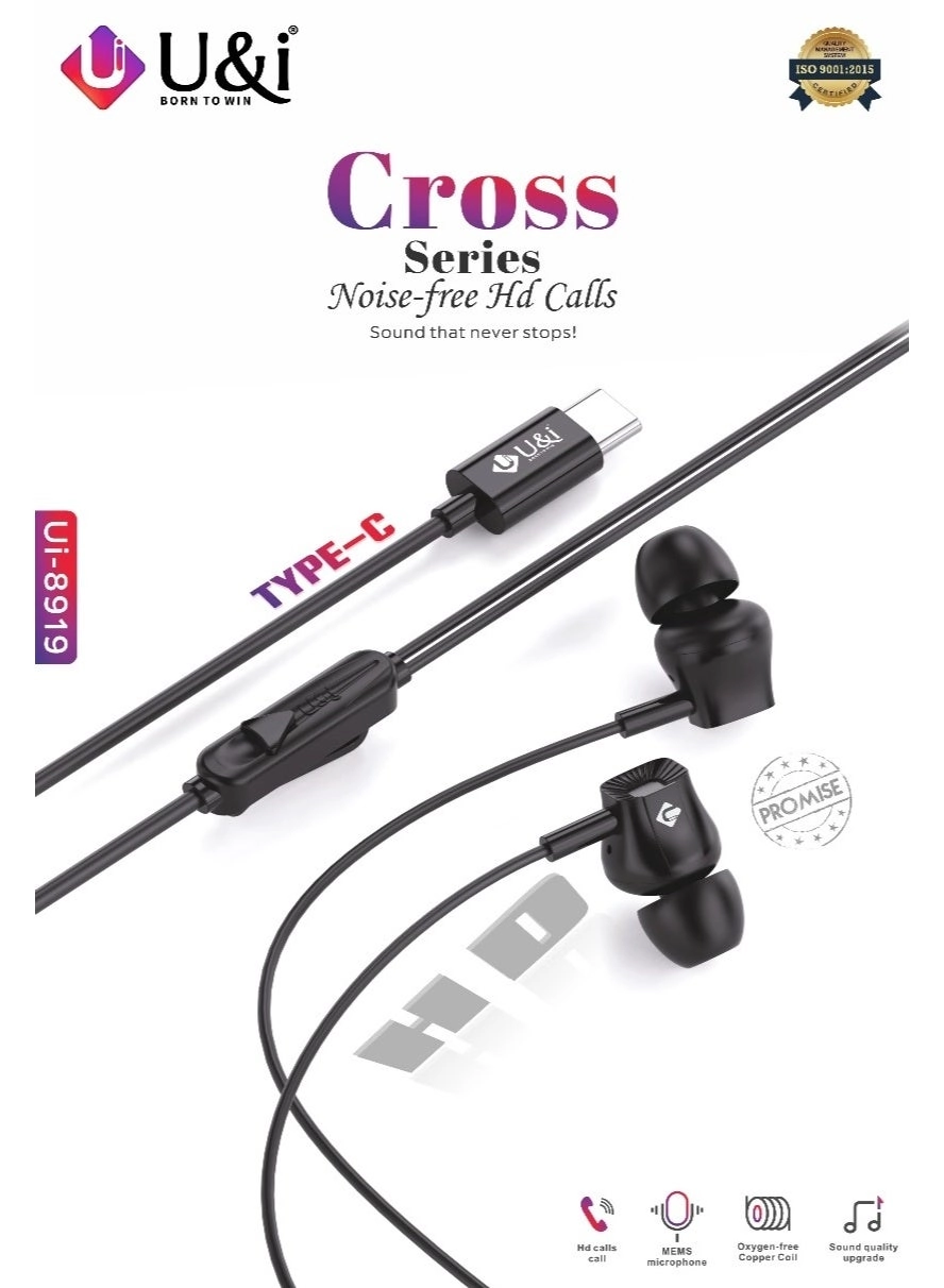 Cross Series UI-8919 Wired Earbud