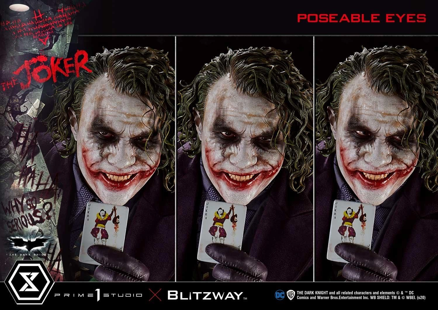 Joker - The Dark Knight Film Statue (72.5 cm)