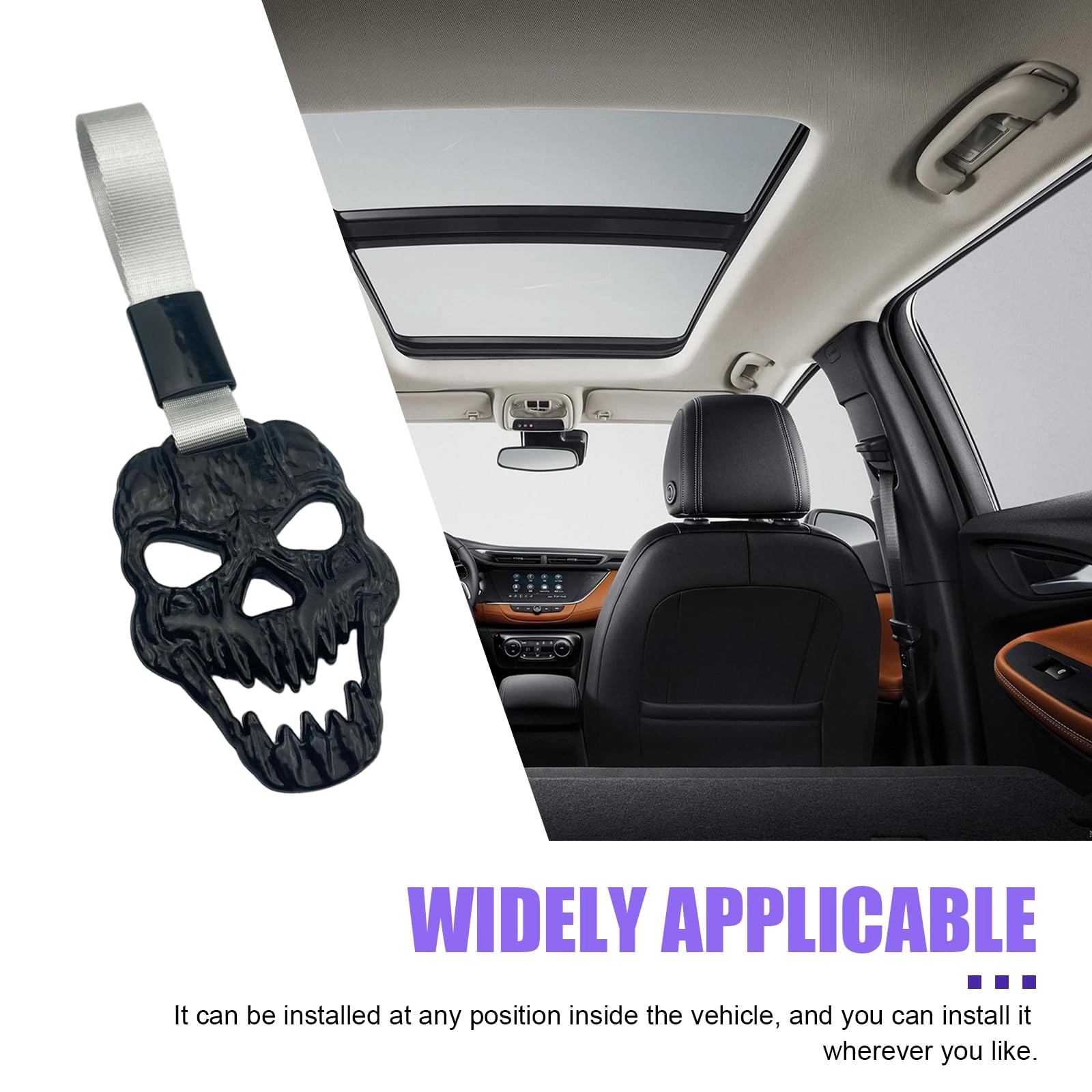 Skull Car Drift Charm
