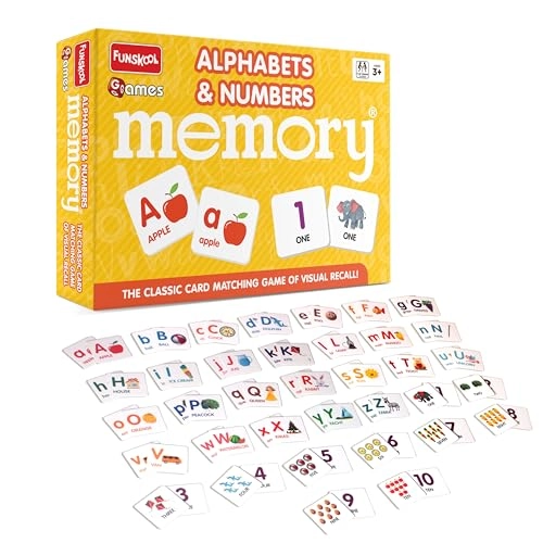 Memory Alphabets and Nos - 3 years and up