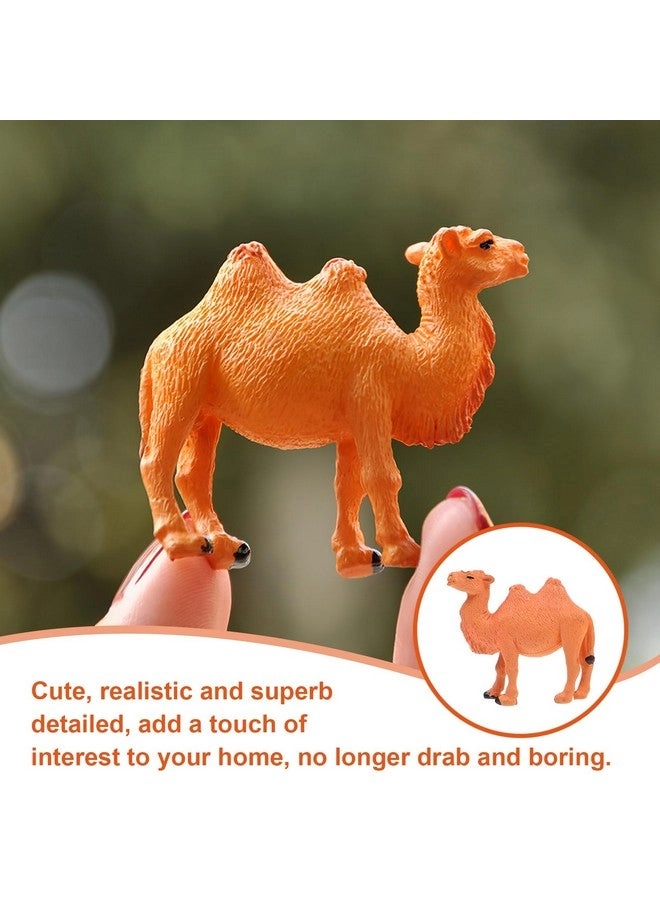 Miniature Camel Figurines - 4PCS Bactrian