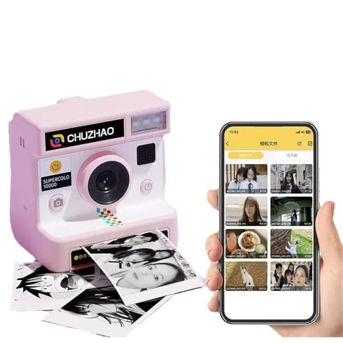 S6 - Kids Instant Camera Printable (Thermal Paper) Front & Rear Dual