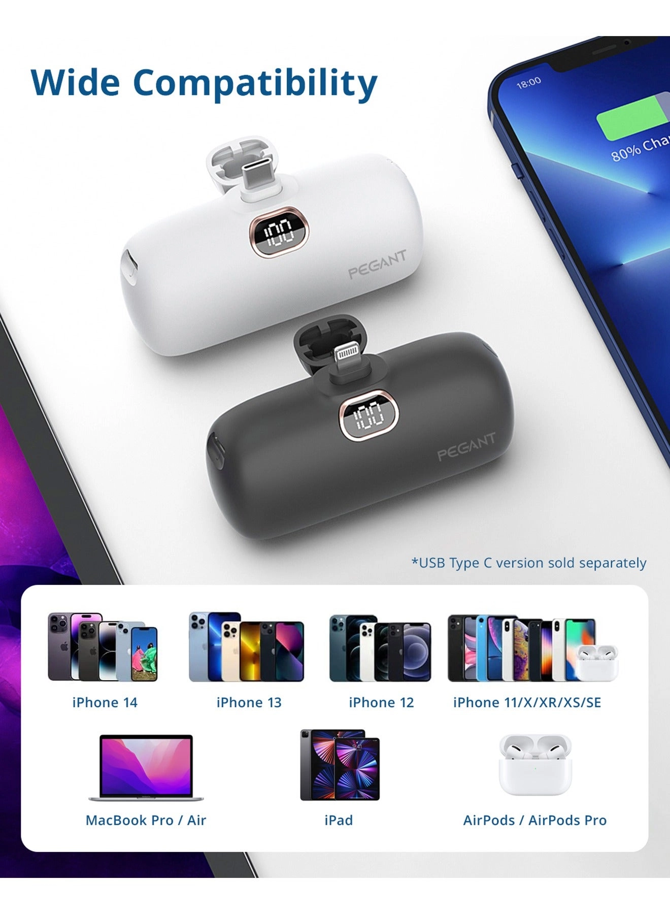 KL-YD42-C2 1INR22/71 - 5000mAh 18W