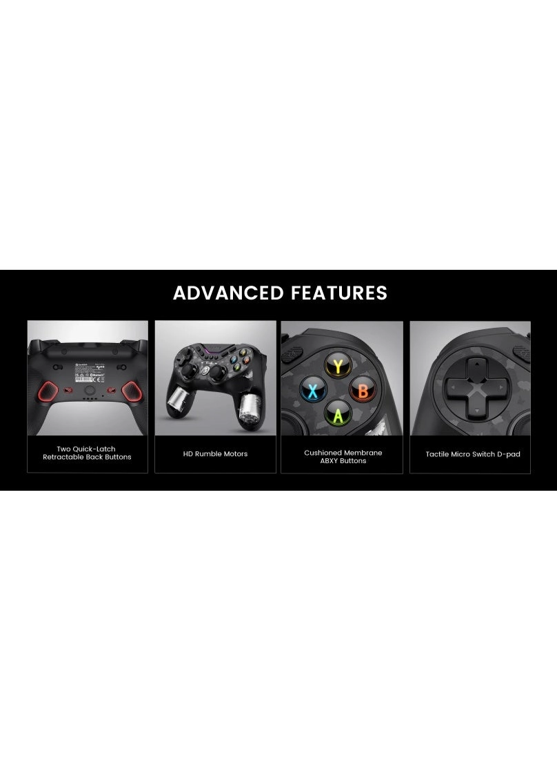 Android iOS PC Nintendo Switch Tarantula Pro - black