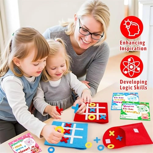 Tic Tac Toe - Mini Felt 30 Pcs