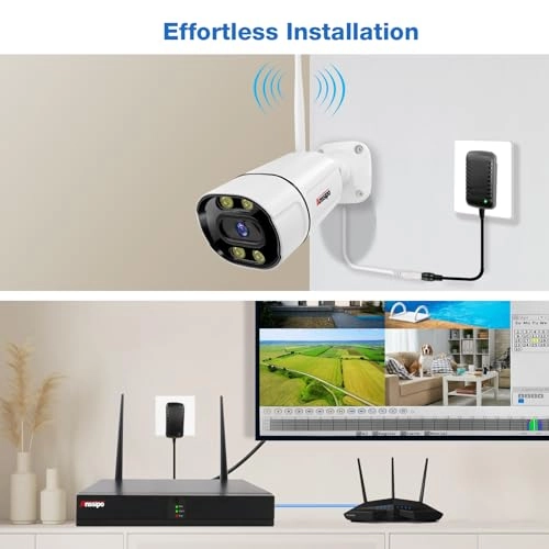 3MP HD WiFi Security Camera System - 8 8CH