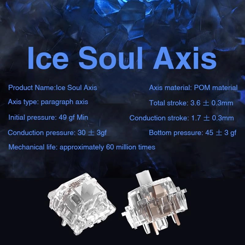 Ice Vein Switches - 100PCS Tabletop