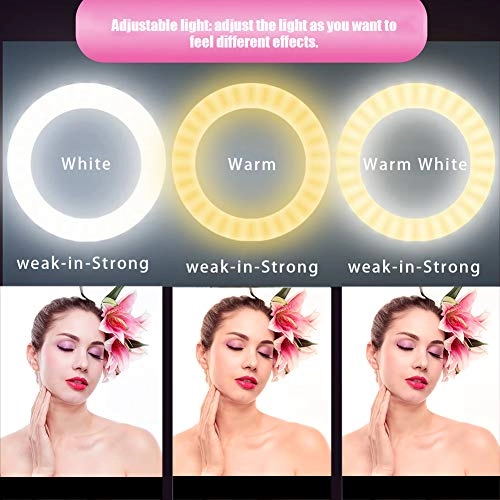 Fill Light - Pink Tripod Phone Holder