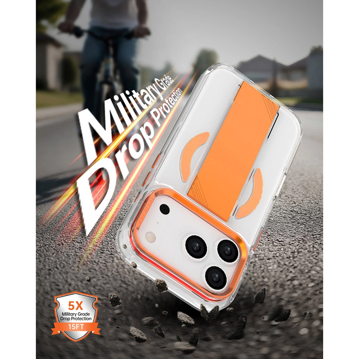 Grypsta Clear Case for iPhone 17 Pro