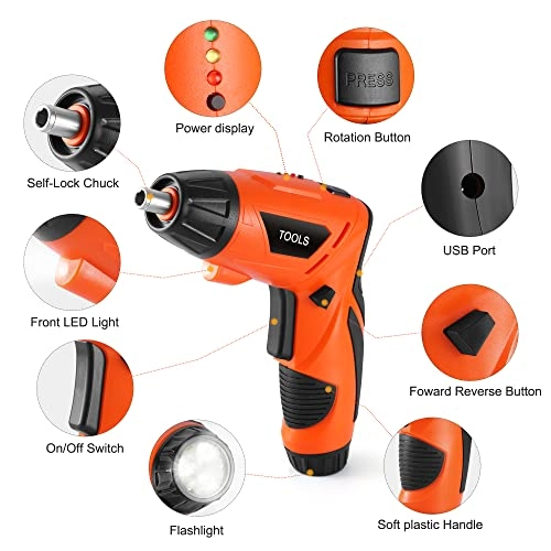 Electric Screwdriver - 1300mAh Set