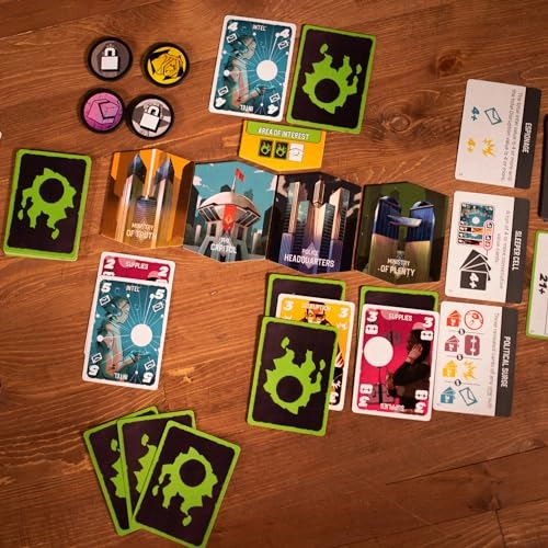 Unrest: The Asymmetric Game of Rebellion and Control - Card Game