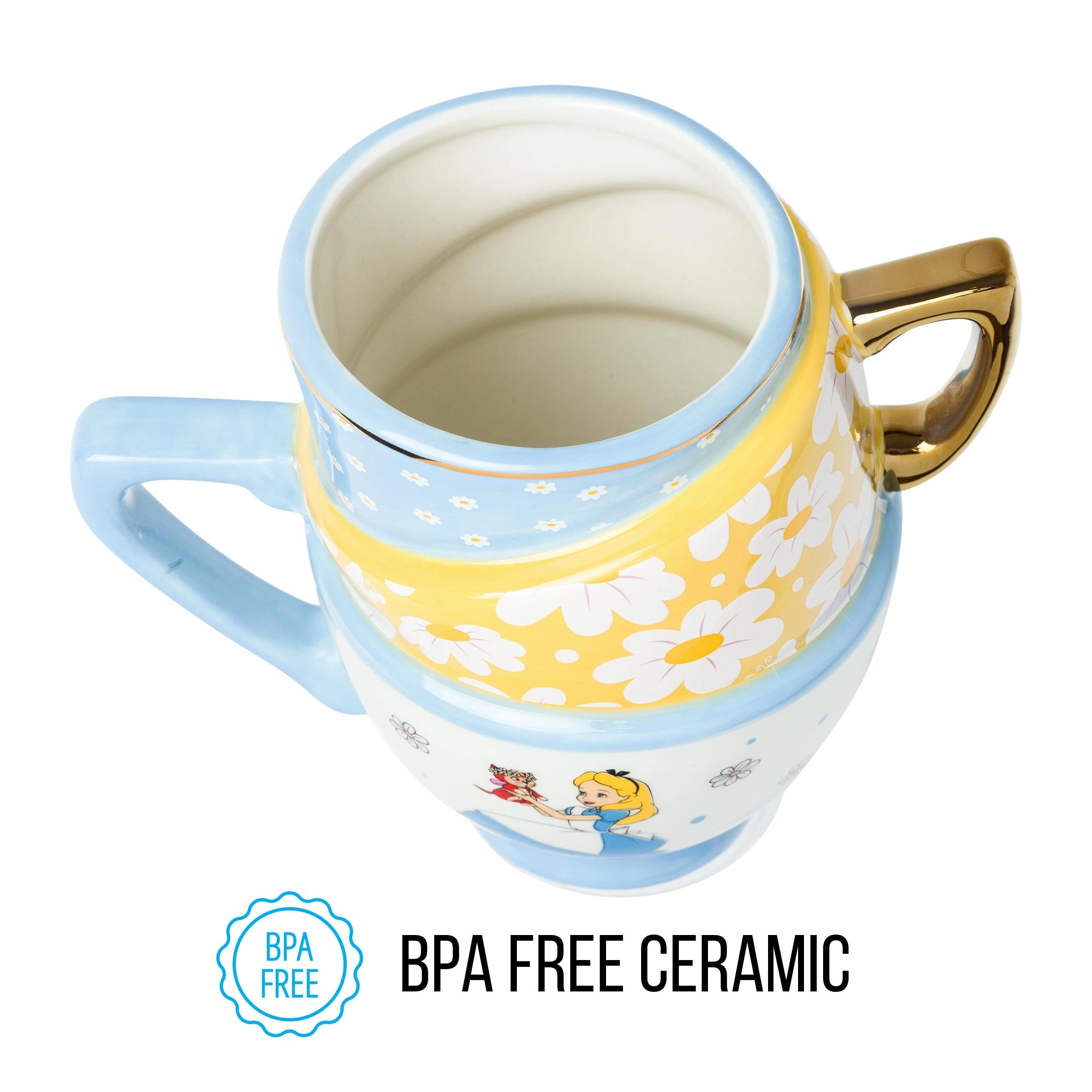 Alice in Wonderland and Dinah Mug - 1 pcs