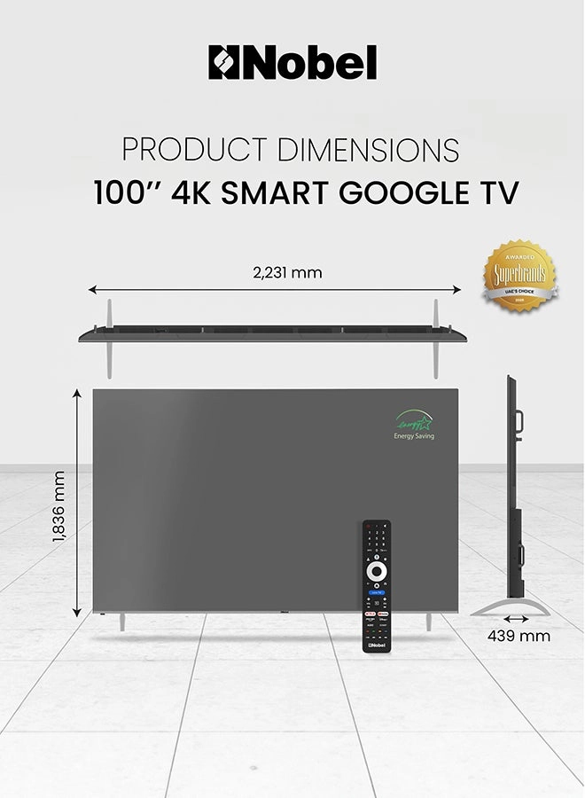 UHD100G - 100-Inch