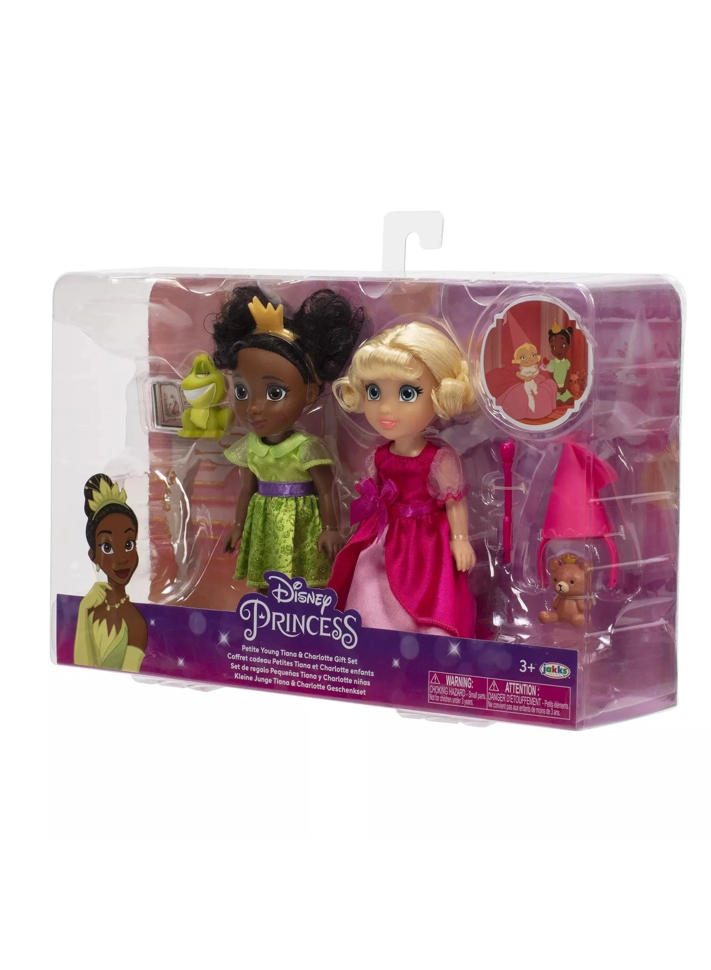 Tiana Doll + Charlotte Doll