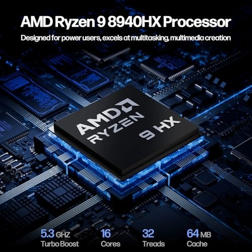 OMEN 16 - 16'' Ryzen 9-8940HX 64GB DDR5 2TB SSD