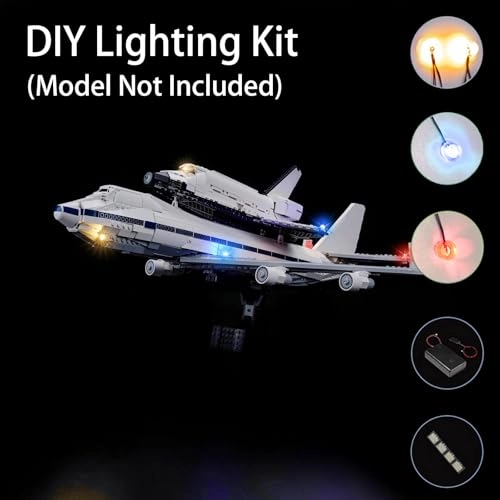 10360 Lighting Kit for LEGO 10360 Shuttle Carrier Aircraft - Plastic