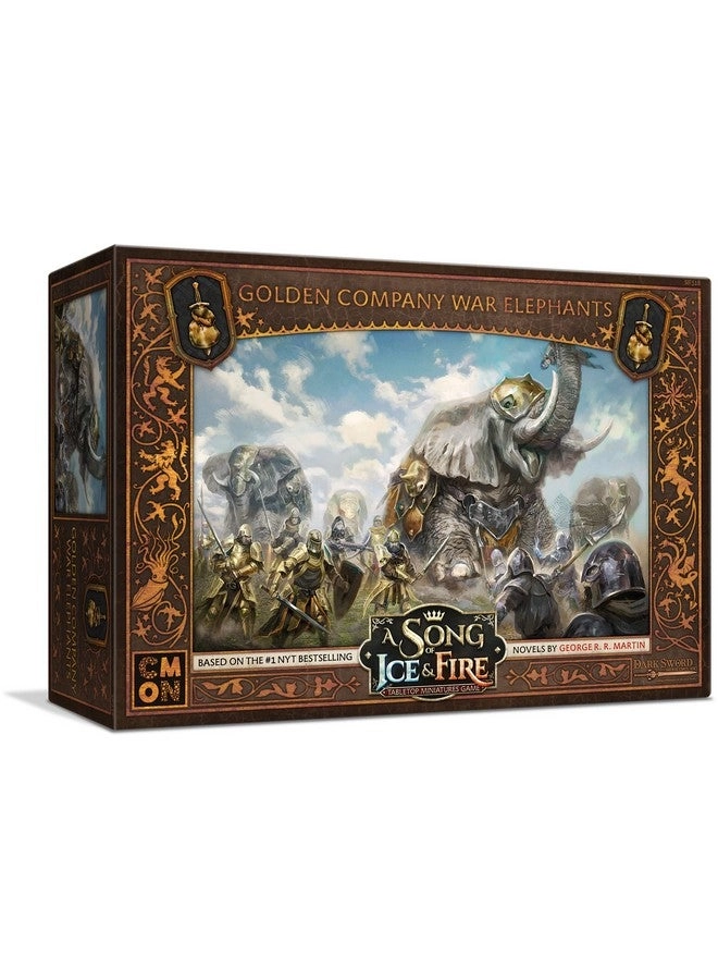 A Song Of Ice And Fire: Golden Company Elephants Unit Box - Tabletop Miniatures Game