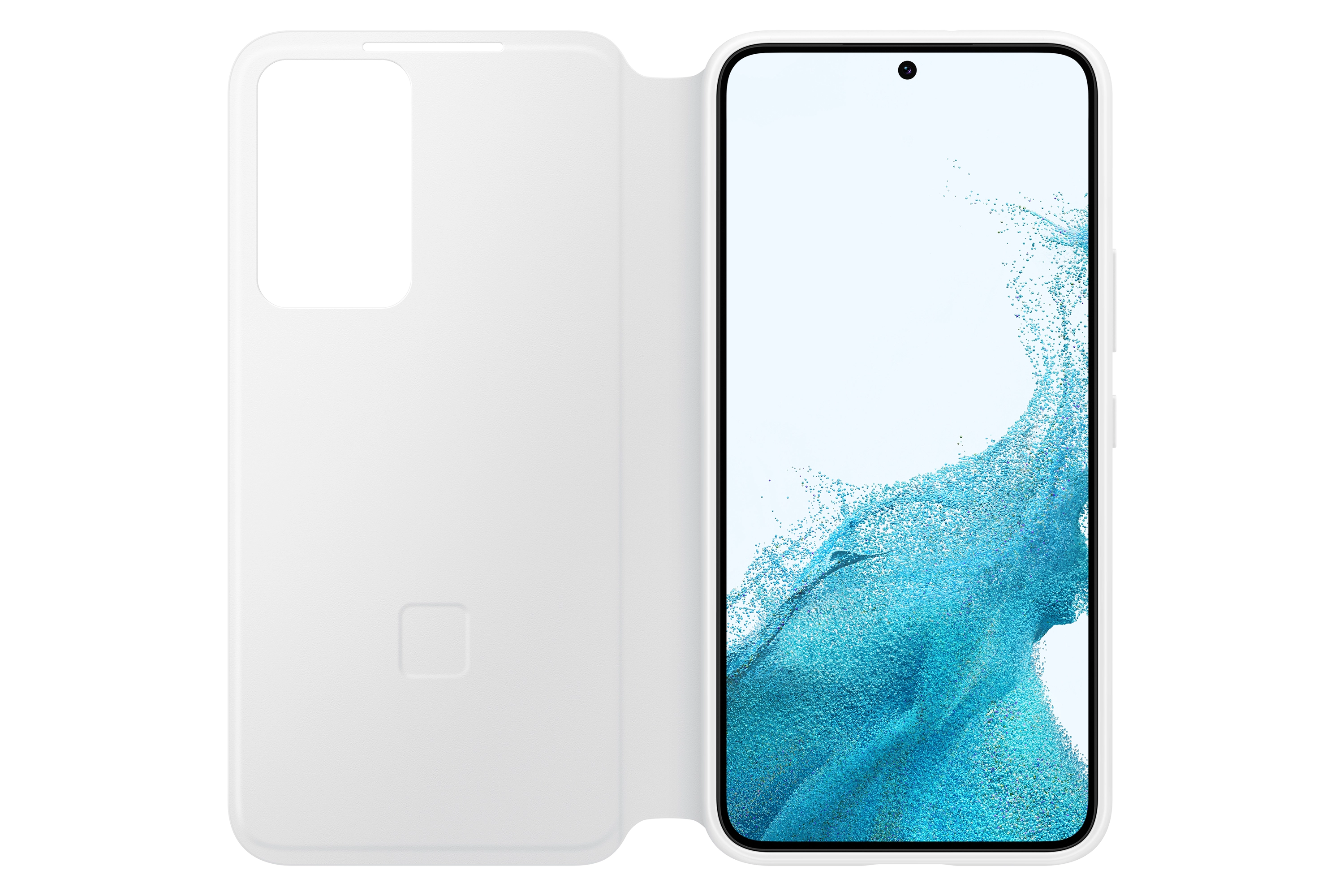 Smart Clear View Cover for Galaxy S22 Ultra